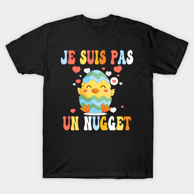 Je Suis Pas Un Nugget Cuisine Végan Homme Femme enfant Cadeau T-Shirt by NaniMc